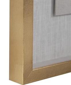 DECOR Uttermost Keeva Agate Stone Shadow Box