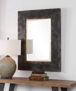 DECOR Uttermost Amparo Industrial Mirror 10 DECOR Uttermost Amparo Industrial Mirror