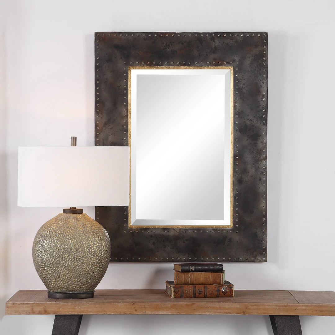 DECOR Uttermost Amparo Industrial Mirror 4 DECOR Uttermost Amparo Industrial Mirror