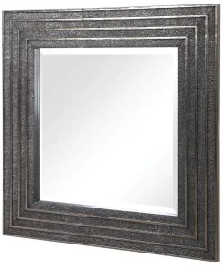Uttermost Sondra Silver Square Mirror DECOR 11 Uttermost Sondra Silver Square Mirror DECOR