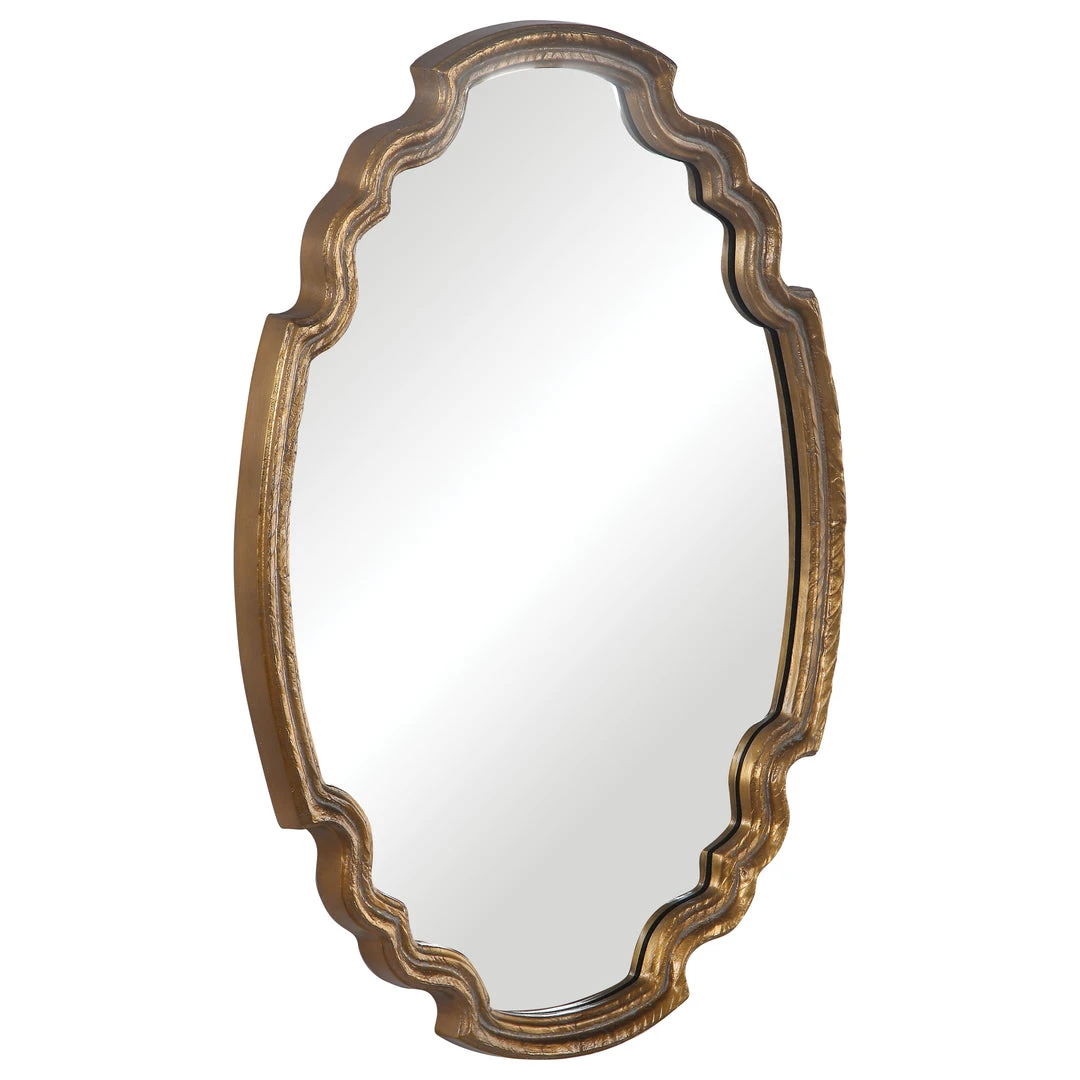 DECOR Uttermost Ariane Gold Oval Mirror 8 DECOR Uttermost Ariane Gold Oval Mirror