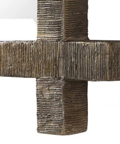 DECOR Uttermost Abanu Gold Vanity Mirror