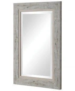 Uttermost Branbury Rustic Light Wood Mirror 11 Uttermost Branbury Rustic Light Wood Mirror