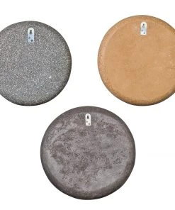 Uttermost Gaia Stone Plate Wall Decor S/3