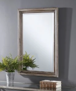 DECOR Uttermost Fielder Distressed Vanity Mirror 10 DECOR Uttermost Fielder Distressed Vanity Mirror