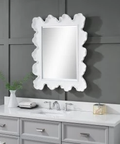 Uttermost Sea Coral Coastal Mirror DECOR