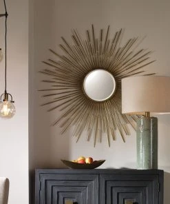 Uttermost Golden Rays Starburst Mirror