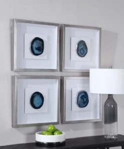 Uttermost Kalia Blue Stone Shadow Box