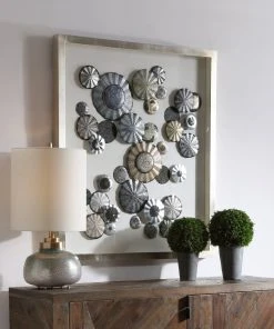 DECOR Uttermost Omala Abstract Shadow Box