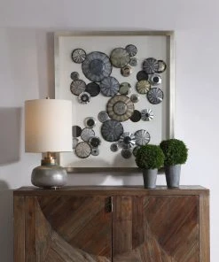 DECOR Uttermost Omala Abstract Shadow Box