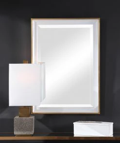 Uttermost Gema White Mirror