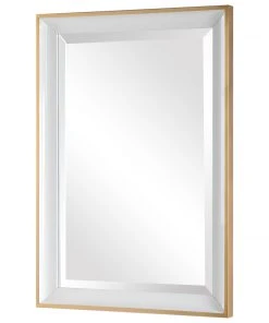 Uttermost Gema White Mirror