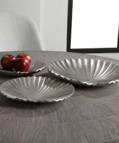 Uttermost Lotus Leaves Wall Decor, S/3