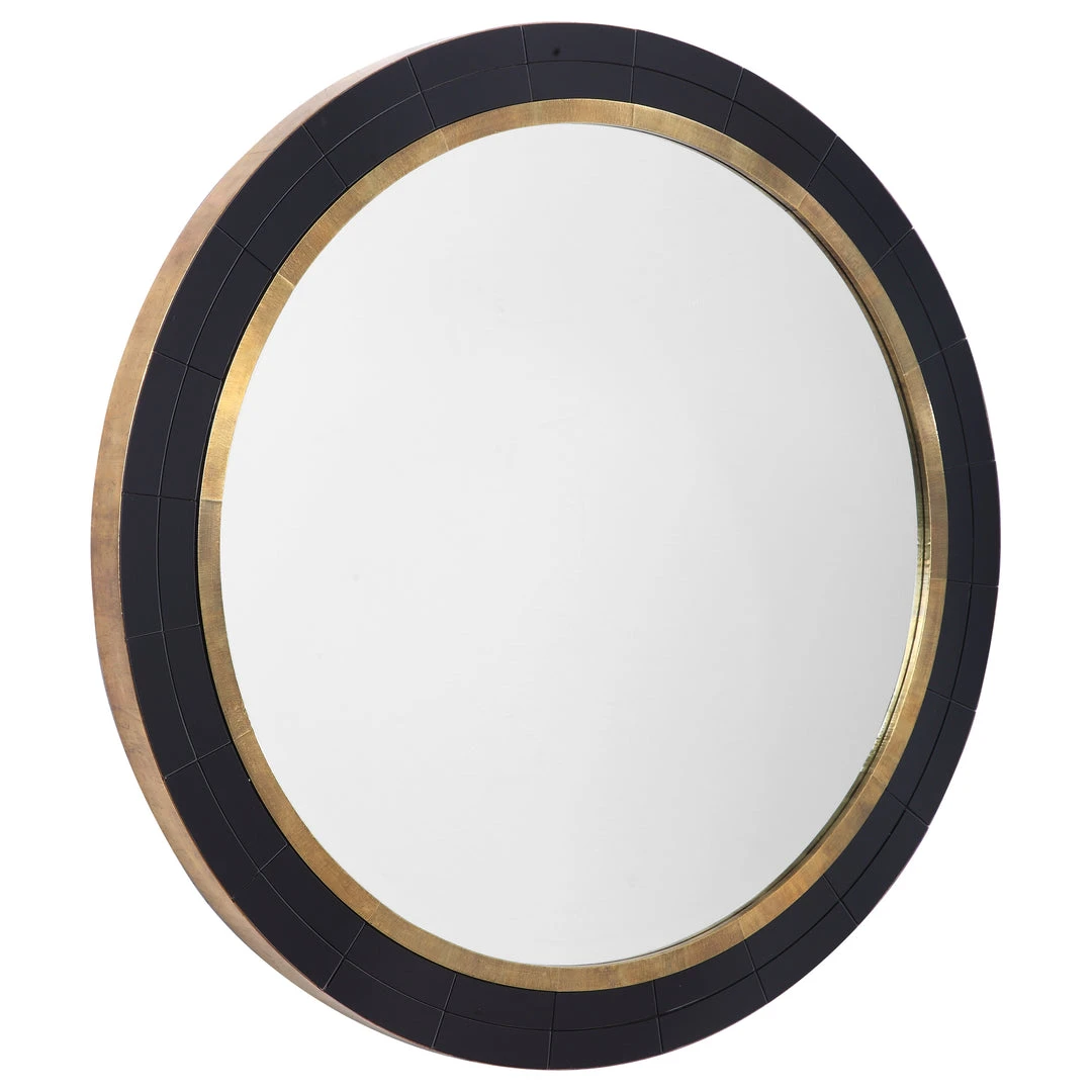 Uttermost Nayla Tiled Round Mirror 5 Uttermost Nayla Tiled Round Mirror
