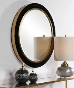 Uttermost Nayla Tiled Round Mirror 11 Uttermost Nayla Tiled Round Mirror