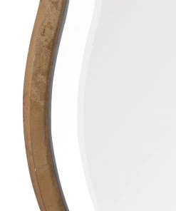 Uttermost Aneta Gold Round Mirror