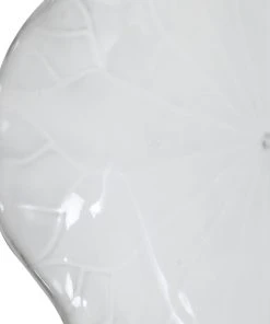 Uttermost Abella Ceramic Wall Decor, S/3, White