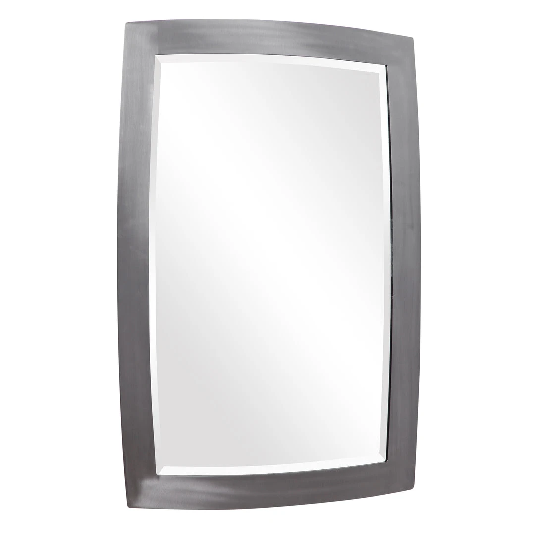 Uttermost Haskill Brushed Nickel Mirror DECOR 8 Uttermost Haskill Brushed Nickel Mirror DECOR