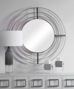 Uttermost Bullseye Round Mirror