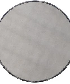 DECOR Uttermost Argand Industrial Round Mirror