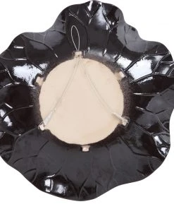 Uttermost Abella Black Ceramic Wall Decor, S/3 15 Uttermost Abella Black Ceramic Wall Decor, S/3