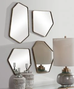 DECOR Uttermost Linneah Modern Mirrors, S/4 14 DECOR Uttermost Linneah Modern Mirrors, S/4