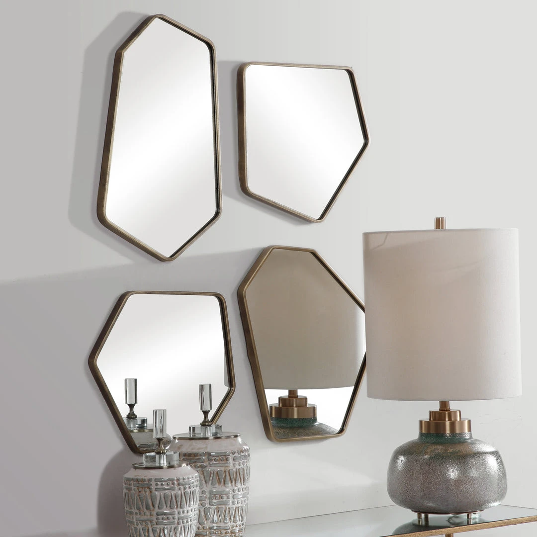 DECOR Uttermost Linneah Modern Mirrors, S/4 6 DECOR Uttermost Linneah Modern Mirrors, S/4
