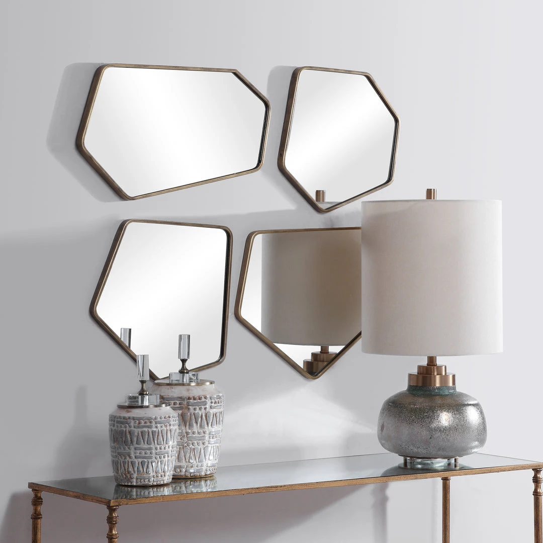 DECOR Uttermost Linneah Modern Mirrors, S/4 8 DECOR Uttermost Linneah Modern Mirrors, S/4
