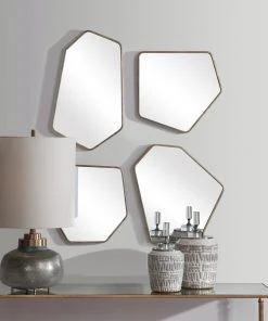 DECOR Uttermost Linneah Modern Mirrors, S/4 13 DECOR Uttermost Linneah Modern Mirrors, S/4