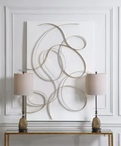 Uttermost Freehand Modern Metal Wall Panel DECOR