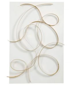 Uttermost Freehand Modern Metal Wall Panel DECOR