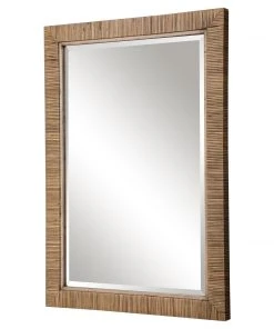 Uttermost Cape Natural Rattan Mirror