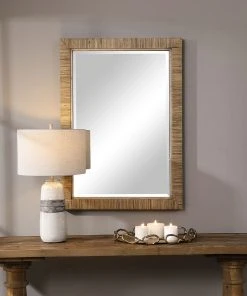 Uttermost Cape Natural Rattan Mirror