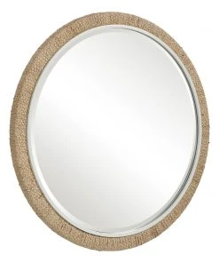 Uttermost Carbet Round Rope Mirror