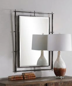 Uttermost Ironworks Industrial Mirror DECOR 10 Uttermost Ironworks Industrial Mirror DECOR