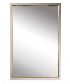 DECOR Uttermost Locke Chrome Vanity Mirror