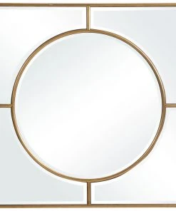 Uttermost Stanford Gold Square Mirror