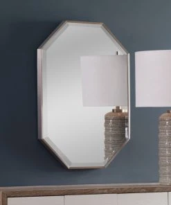 DECOR Uttermost Stuartson Octagon Vanity Mirror