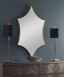 Uttermost Aries Gold Mirror DECOR