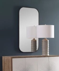 DECOR Uttermost Taft Dark Bronze Mirror
