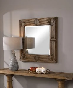 DECOR Uttermost Traveler Geometric Square Mirror 9 DECOR Uttermost Traveler Geometric Square Mirror