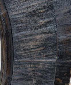 Uttermost Corral Round Wood Mirror 10 Uttermost Corral Round Wood Mirror