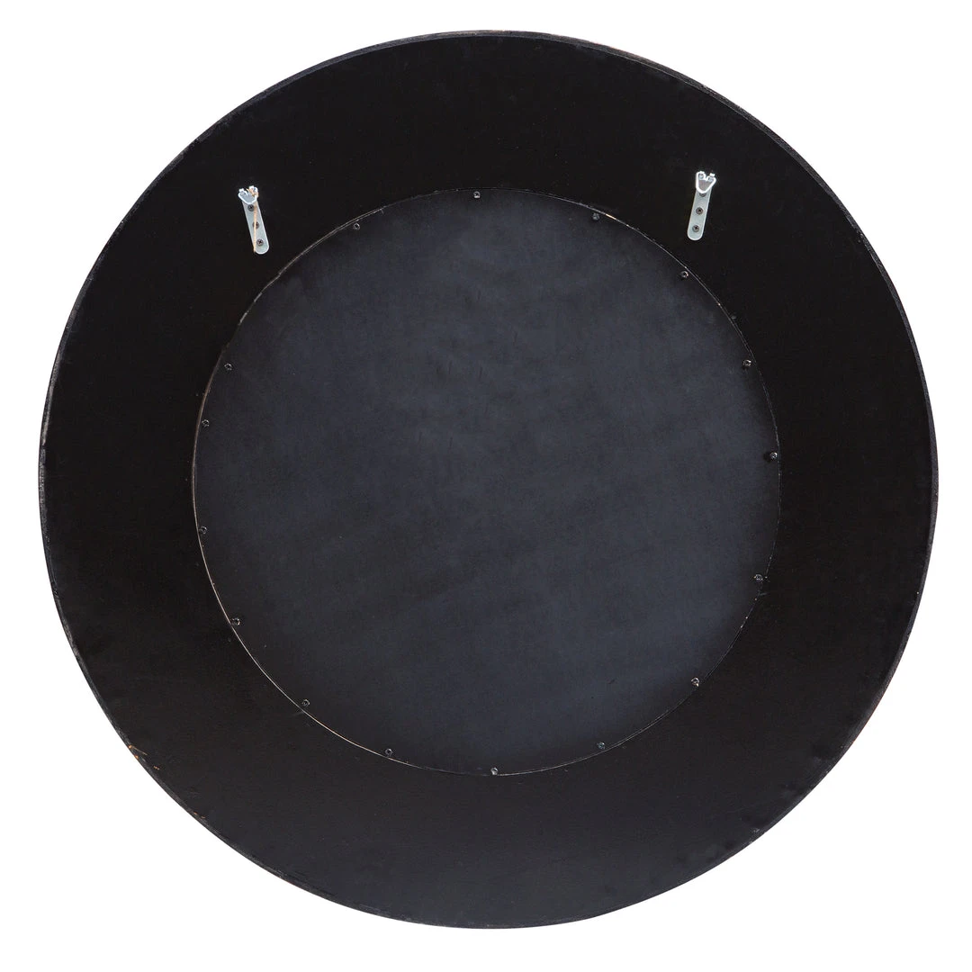 Uttermost Corral Round Wood Mirror 7 Uttermost Corral Round Wood Mirror