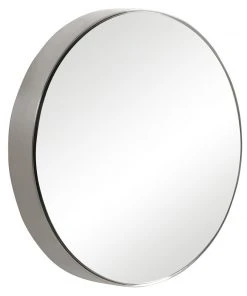 Uttermost Coulson Nickel Round Mirror