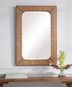 Uttermost Tahiti Rattan Mirror DECOR
