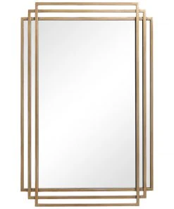 Uttermost Amherst Brushed Gold Mirror
