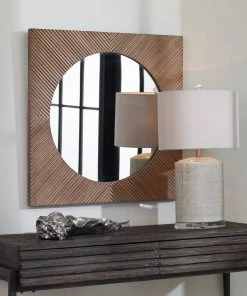 Uttermost Uma Wooden Square Mirror 13 Uttermost Uma Wooden Square Mirror