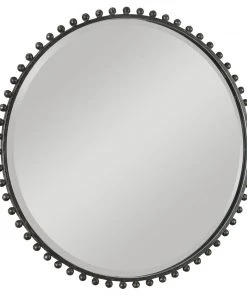 DECOR Uttermost Taza Round Iron Mirror 11 DECOR Uttermost Taza Round Iron Mirror