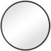 DECOR Uttermost Belham Round Iron Mirror
