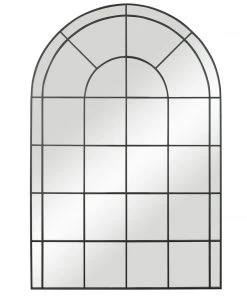 Uttermost Grantola Black Arch Iron Mirror DECOR